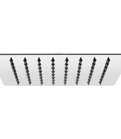 BADUNDKUCHE BKS400S ECKIG SQUARE RAIN SHOWER HEAD 400MM STAINLESS STEEL - Urban Designs Bathroom and Kitchen
