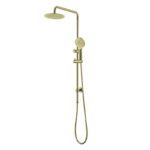 BADUNDKUCHE BKSR203 RUND MULTI-FUNCTION SLIDING SHOWER WITH OVERHEAD RAIN SHOWER CHROME AND COLOURED - Urban Designs Bathroom and Kitchen