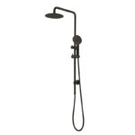BADUNDKUCHE BKSR203 RUND MULTI-FUNCTION SLIDING SHOWER WITH OVERHEAD RAIN SHOWER CHROME AND COLOURED - Urban Designs Bathroom and Kitchen