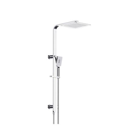 BADUNDKUCHE BKSR403 LUXUS MULTIFUNCTION SHOWER WITH 250MM OVERHEAD RAIN SHOWER CHROME AND COLOURED - Urban Designs Bathroom and Kitchen