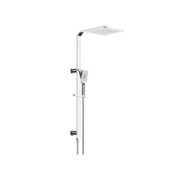 BADUNDKUCHE BKSR403 LUXUS MULTIFUNCTION SHOWER WITH 250MM OVERHEAD RAIN SHOWER CHROME AND COLOURED - Urban Designs Bathroom and Kitchen