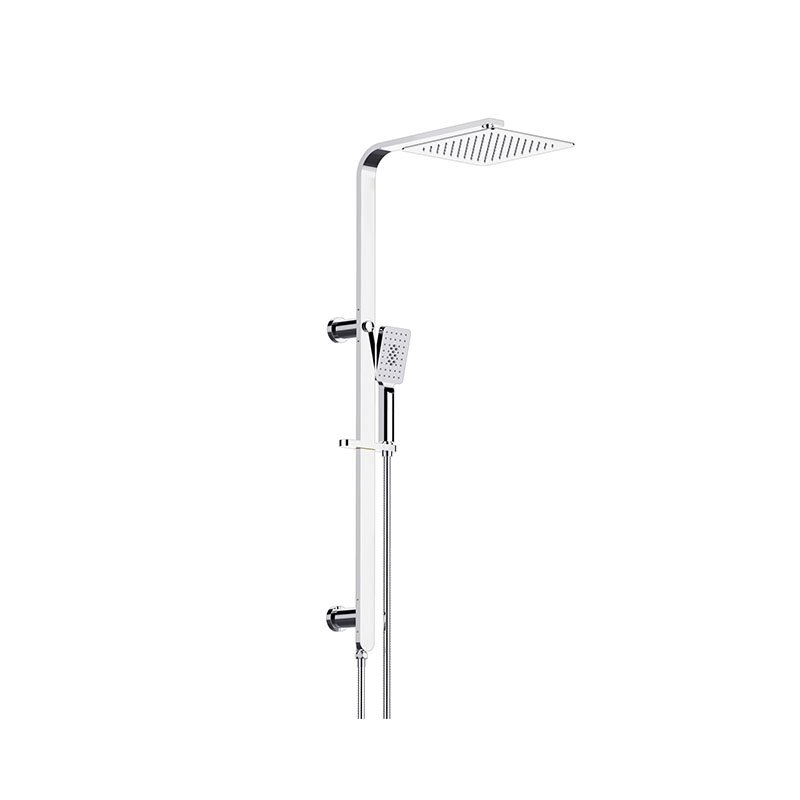 BADUNDKUCHE BKSR403 LUXUS MULTIFUNCTION SHOWER WITH 250MM OVERHEAD RAIN SHOWER CHROME AND COLOURED - Urban Designs Bathroom and Kitchen