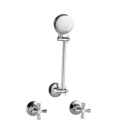 BADUNDKUCHE BKTE05 WÄHLEN 10 EASY CLEAN SHOWER SET CHROME - Urban Designs Bathroom and Kitchen