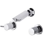 BADUNDKUCHE BKTJ05 WÄHLEN 10 PIN QUARTER TURN SHOWER SET CHROME - Urban Designs Bathroom and Kitchen