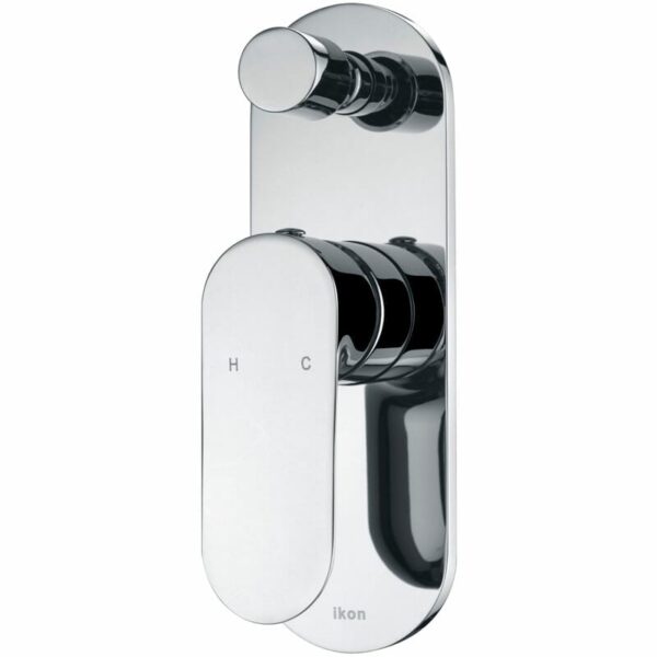 Banda Wall Mixer With Diverter - Chrome | HYB22-501
