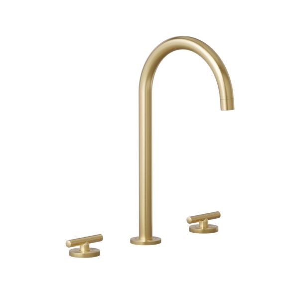 Barre Assembly Bench Mounted Set - Brushed Brass
