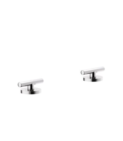 Barre Assembly Bench-Mounted Taps - Chrome