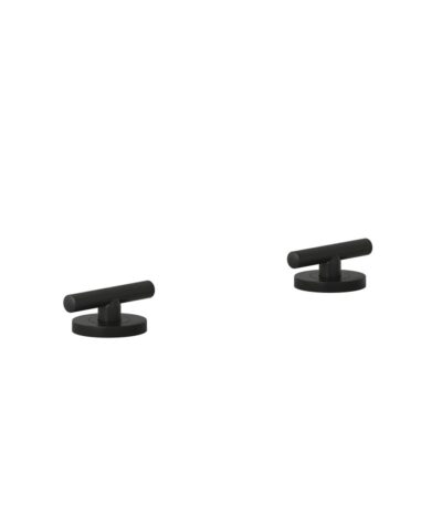 Barre Assembly Bench-Mounted Taps - Matte Black