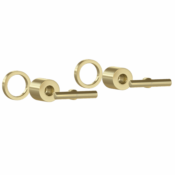 Barre Assembly Handle Kit – Brushed Brass