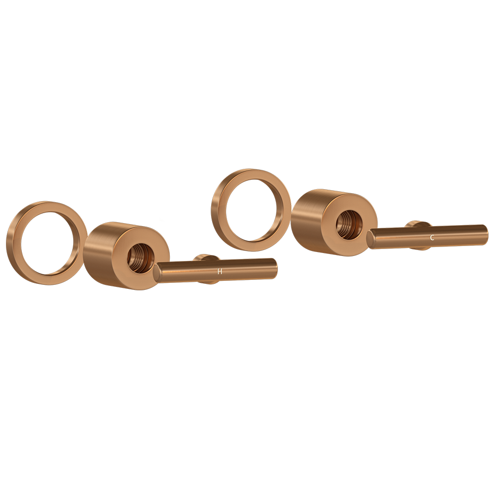 Barre Assembly Handle Kit - Brushed Copper