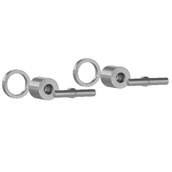 Barre Assembly Handle Kit – Brushed Nickel