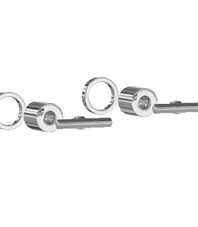 Barre Assembly Handle Kit - Chrome
