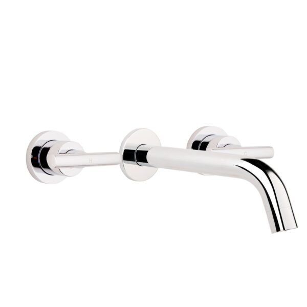 Barre Assembly Taps & Spout Set - Chrome