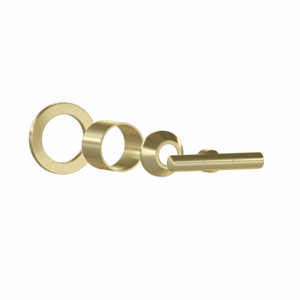 Barre Progressive Handle Kit – Brushed Brass