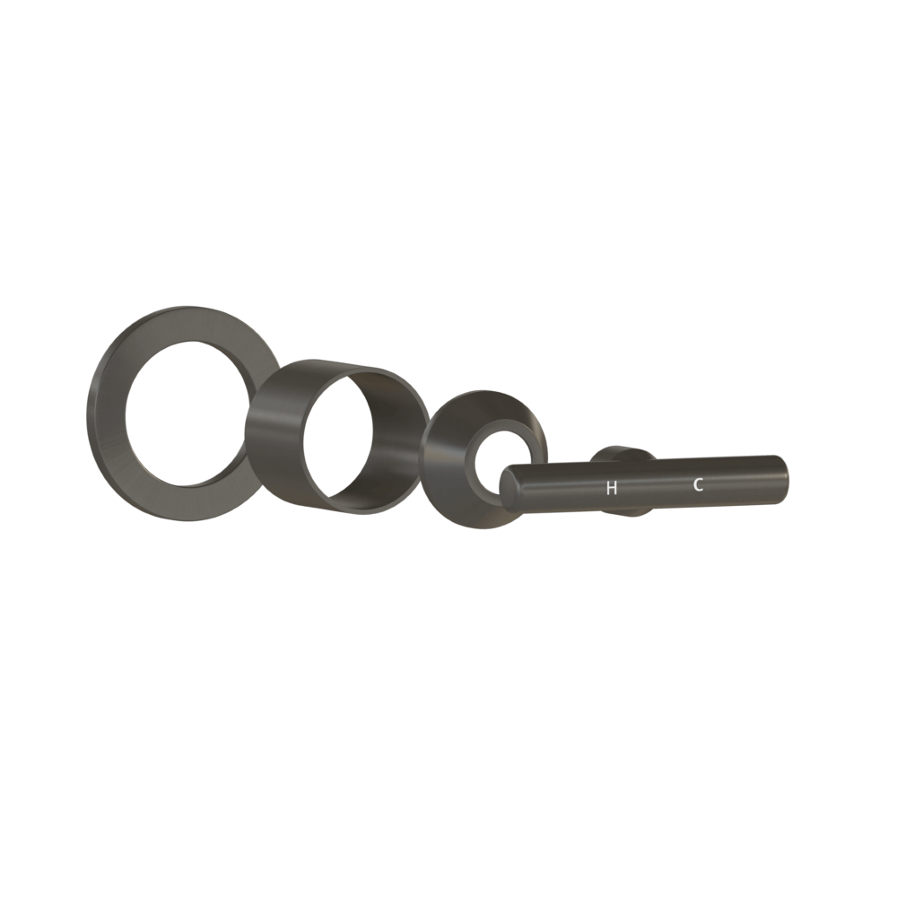 Barre Progressive Handle Kit – Brushed Gunmetal