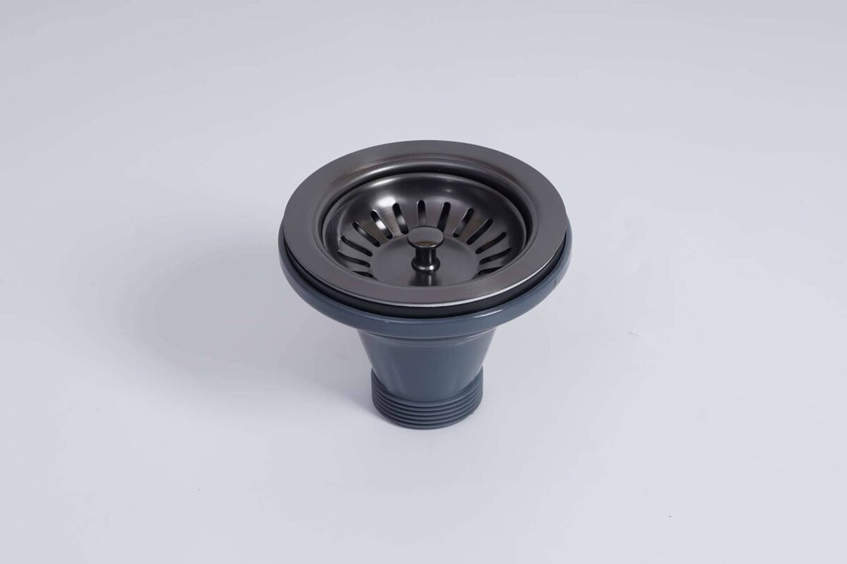 Basket Waste for Fireclay Sinks - Gun Metal | FCSW-GM