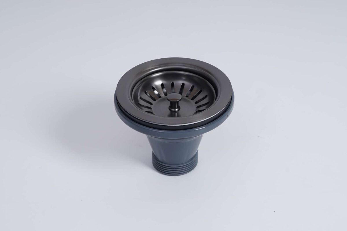 Basket Waste for Fireclay Sinks - Gun Metal | FCSW-GM