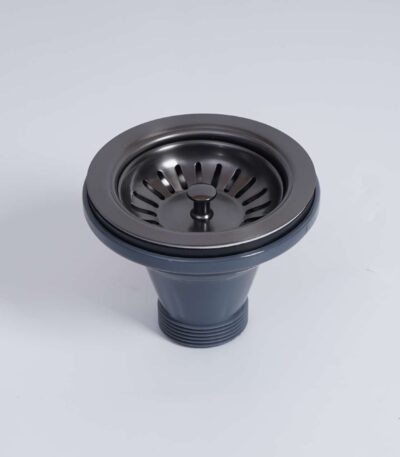Basket Waste for Fireclay Sinks - Gun Metal | FCSW-GM
