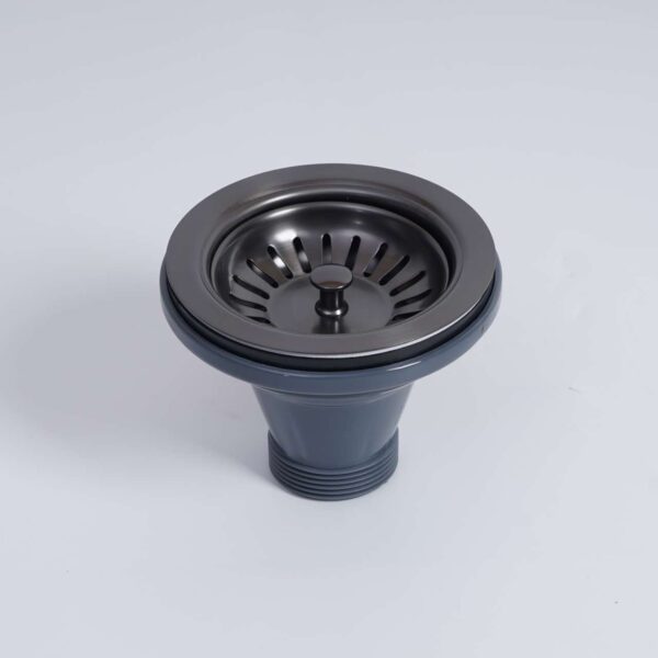 Basket Waste for Fireclay Sinks - Gun Metal | FCSW-GM