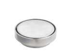 BATHEX Chrome Round Tile Insert Floor Waste Shower Grate Drain (88mm outlet) | TIR-CH115