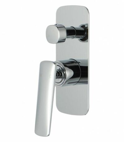 Bathroom Chrome Shower/Bath Wall Mixer with Diverter | CH0157.ST