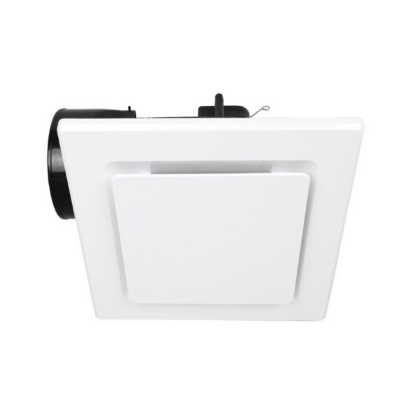 Bathroom Square Duct Ventilation Ceiling Exhaust Fan White