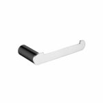 Bellino Black & Chrome Toilet Roll Holder