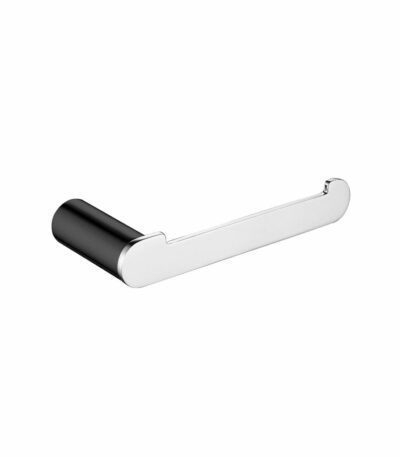 Bellino Black & Chrome Toilet Roll Holder