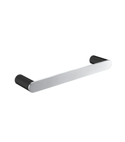 Bellino Black & Chrome Towel Rail 300mm
