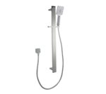 Bellino Brushed Nickel Square Handheld Shower Rail Set | SR49.05