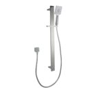Bellino Brushed Nickel Square Handheld Shower Rail Set | SR49.05