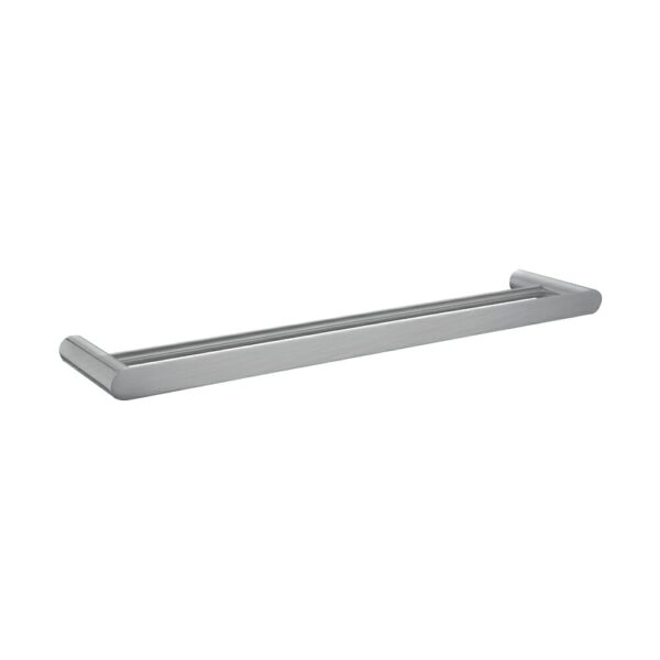 Bellino Double Towel Rail - Brushed Nickel - 600mm | AR22.05