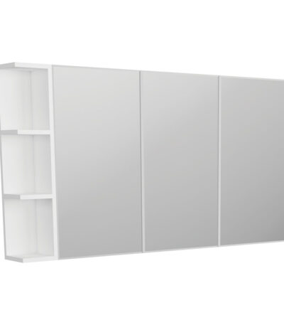 Bevel Edge 1200 Mirror Cabinet, 1 Side Shelf