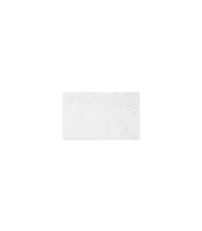 Bianco Marble Silica Free Stone Top, Ensuite Depth, 600mm