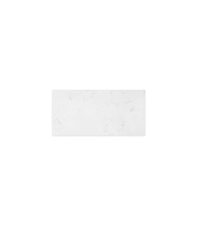 Bianco Marble Silica Free Stone Top, Ensuite Depth, 750mm