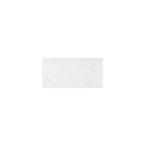 Bianco Marble Silica Free Stone Top, Ensuite Depth, 750mm