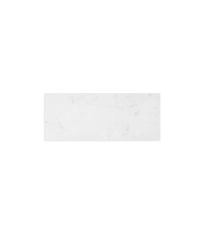 Bianco Marble Silica Free Stone Top, Ensuite Depth, 900mm