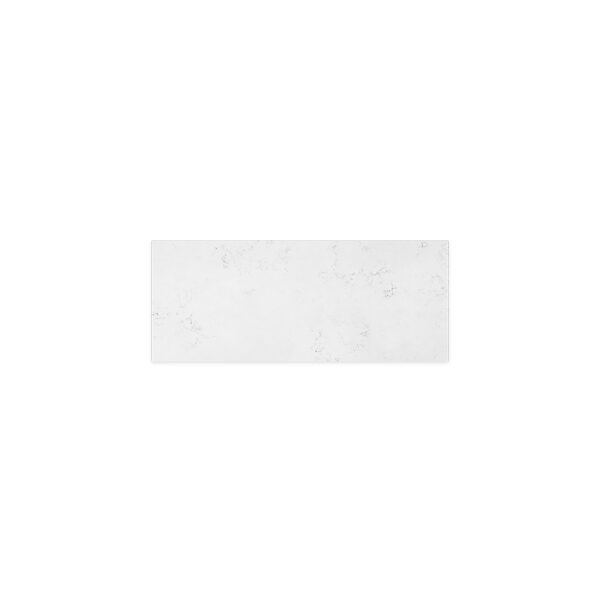 Bianco Marble Silica Free Stone Top, Ensuite Depth, 900mm