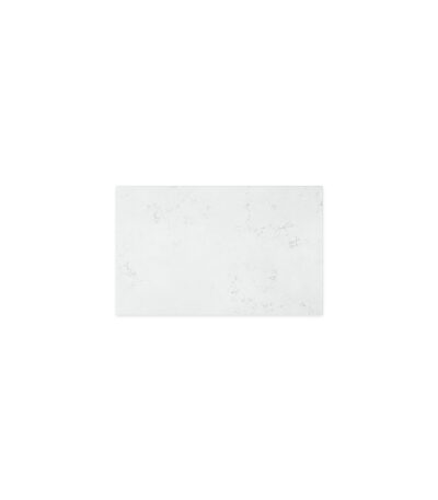 Bianco Marble Silica Free Stone Top, Rectangular Full Depth, 750mm