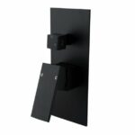 Black Shower/Bath Mixer Diverter Long Cover | OX0115CL.ST