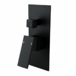 Black Shower/Bath Mixer Diverter Long Cover | OX0115CL.ST