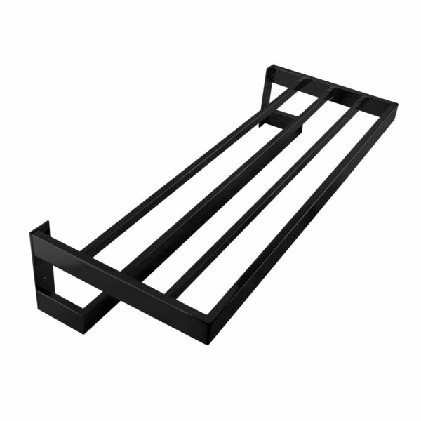 Black Towel Rack 600mm