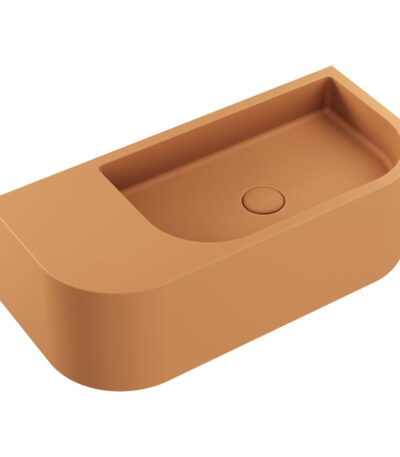 Blanca Concrete Wall Basin, Tuscan