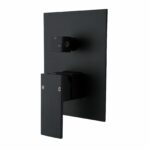 BLAZE Black Shower/Bath Mixer Diverter | OX0115.ST