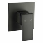 BLAZE Black Shower Wall Mixer | OX0106.ST