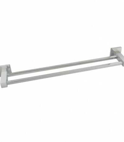 BLAZE Chrome Double Towel Rail 600mm