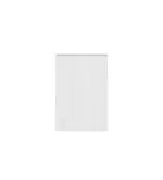 Bondi Laundry 415 Fluted White Wall Cabinet