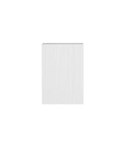 Bondi Laundry 415 Fluted White Wall Cabinet