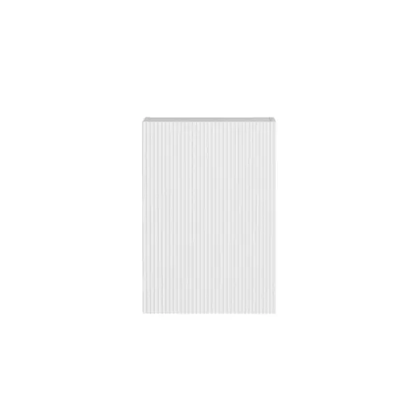Bondi Laundry 415 Fluted White Wall Cabinet