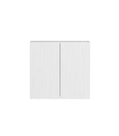 Bondi Laundry 630 Fluted White Wall Cabinet